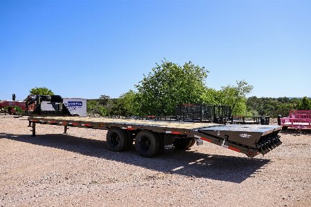 New 2025 Top Hat Trailers gn259-32x102-25.9e-g Deckover Trailer