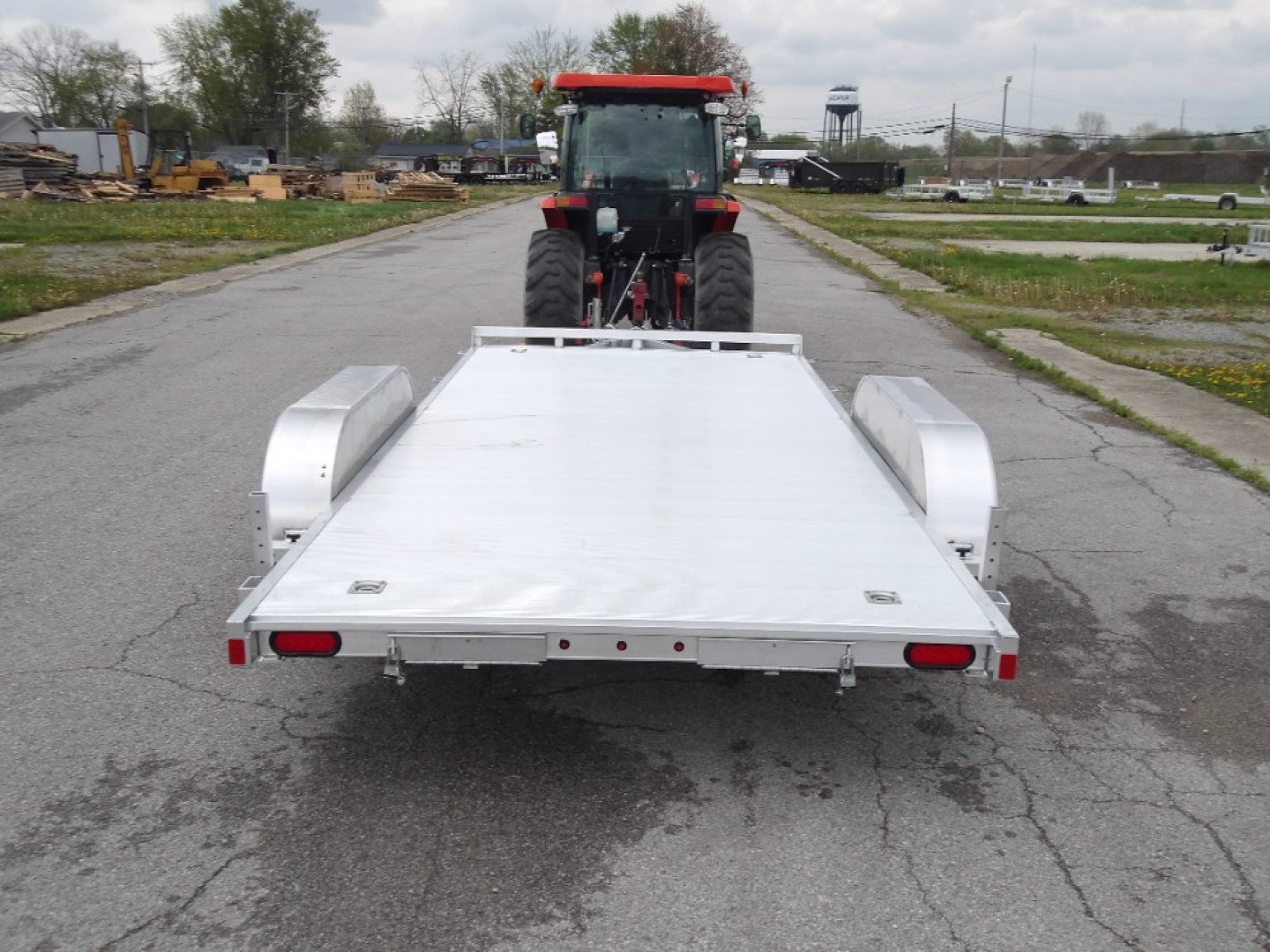 New 2026 Aluma 8216ESA-TA-EL-R-RTD Car Hauler