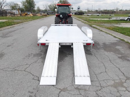 New 2026 Aluma 8216ESA-TA-EL-R-RTD Car Hauler