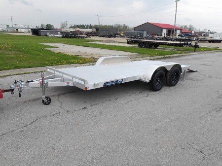 New 2026 Aluma 8216ESA-TA-EL-R-RTD Car Hauler