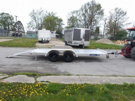 New 2026 Aluma 8216ESA-TA-EL-R-RTD Car Hauler