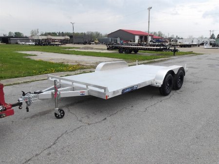 New 2026 Aluma 8216ESA-TA-EL-R-RTD Car Hauler