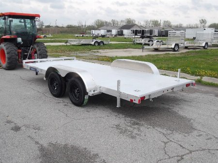New 2026 Aluma 8216ESA-TA-EL-R-RTD Car Hauler