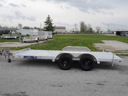 New 2026 Aluma 8216ESA-TA-EL-R-RTD Car Hauler