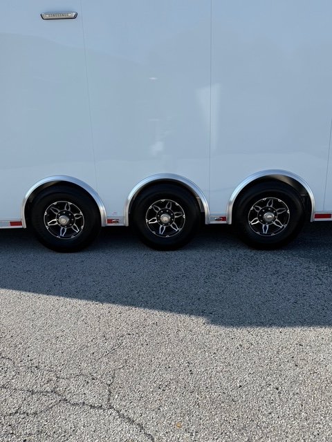 New 2025 INTECH 8.5 X 32 STACKER RACE TRAILER