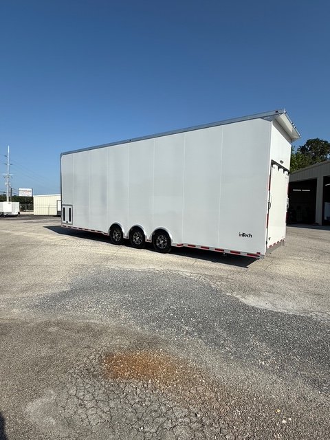 New 2025 INTECH 8.5 X 32 STACKER RACE TRAILER
