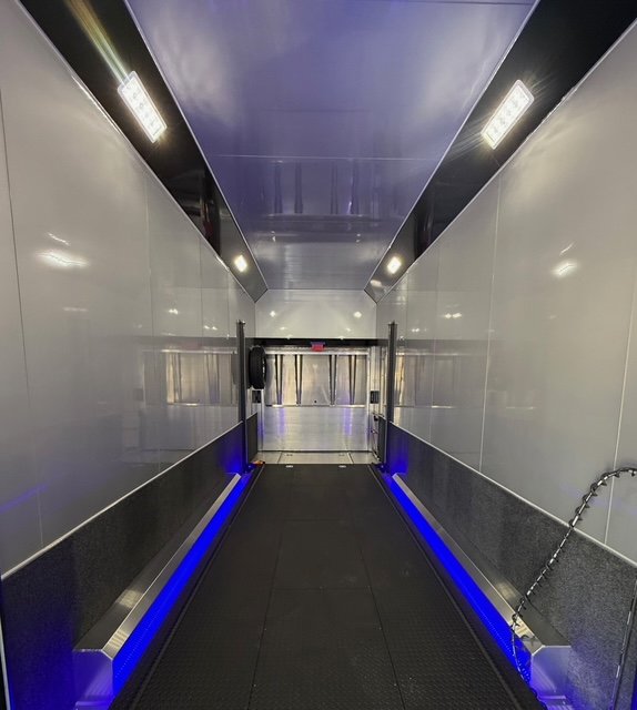 New 2025 INTECH 8.5 X 32 STACKER RACE TRAILER