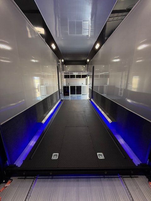 New 2025 INTECH 8.5 X 32 STACKER RACE TRAILER