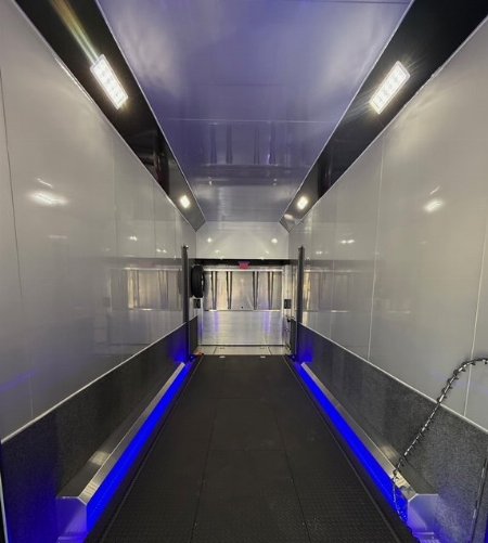New 2025 INTECH 8.5 X 32 STACKER RACE TRAILER