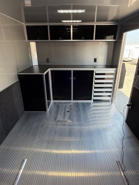 New 2025 INTECH 8.5 X 32 STACKER RACE TRAILER