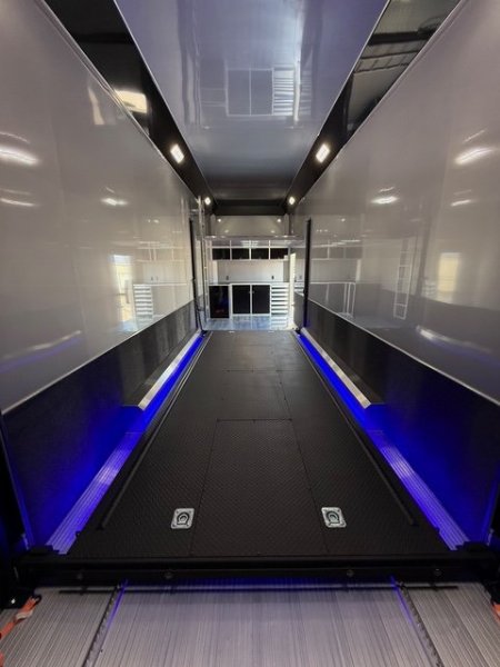 New 2025 INTECH 8.5 X 32 STACKER RACE TRAILER