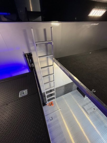 New 2025 INTECH 8.5 X 32 STACKER RACE TRAILER