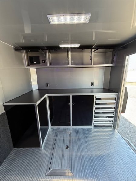 New 2025 INTECH 8.5 X 32 STACKER RACE TRAILER