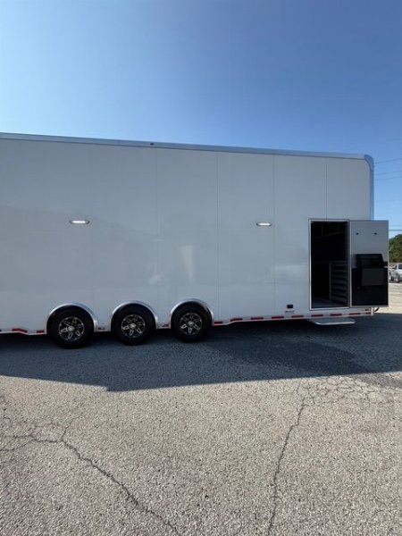 New 2025 INTECH 8.5 X 32 STACKER RACE TRAILER