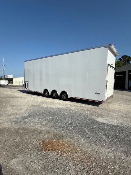 New 2025 INTECH 8.5 X 32 STACKER RACE TRAILER
