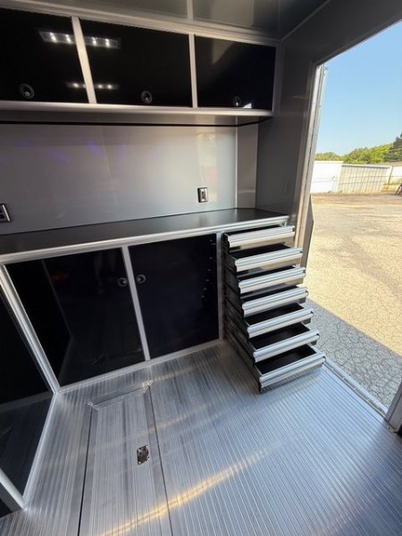 New 2025 INTECH 8.5 X 32 STACKER RACE TRAILER
