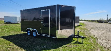 New 2025 H&H 8.5x16 10k Enclosed Trailer