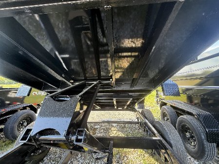 New 2026 PJ Trailers D7142 Dump Trailer 83X14 TA 24" SIDES (GVW:14000) BLACK