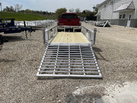 New 2025 Black Rhino EXS510 Aluminum Trailer w/ Wood Deck
