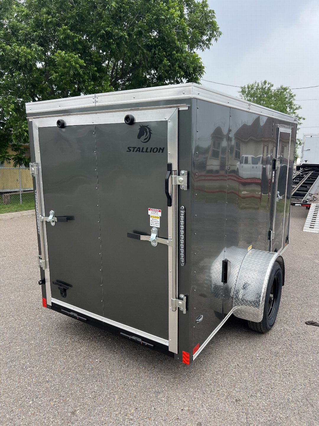 New 2025 Stallion Manufacturing LLC 5X10SA Cargo / Enclosed Trailer