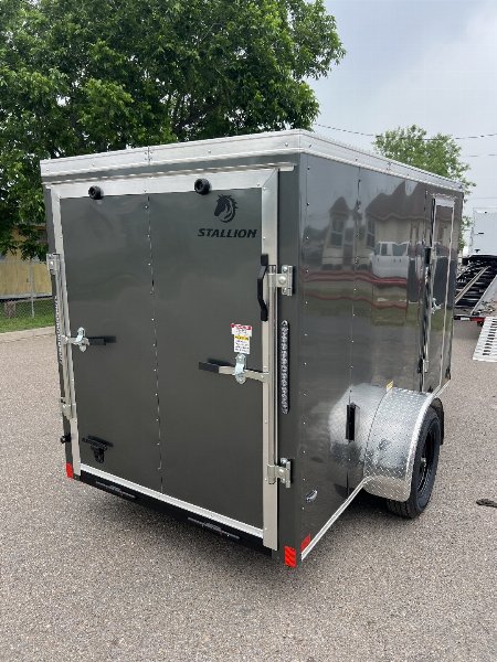 New 2025 Stallion Manufacturing LLC 5X10SA Cargo / Enclosed Trailer