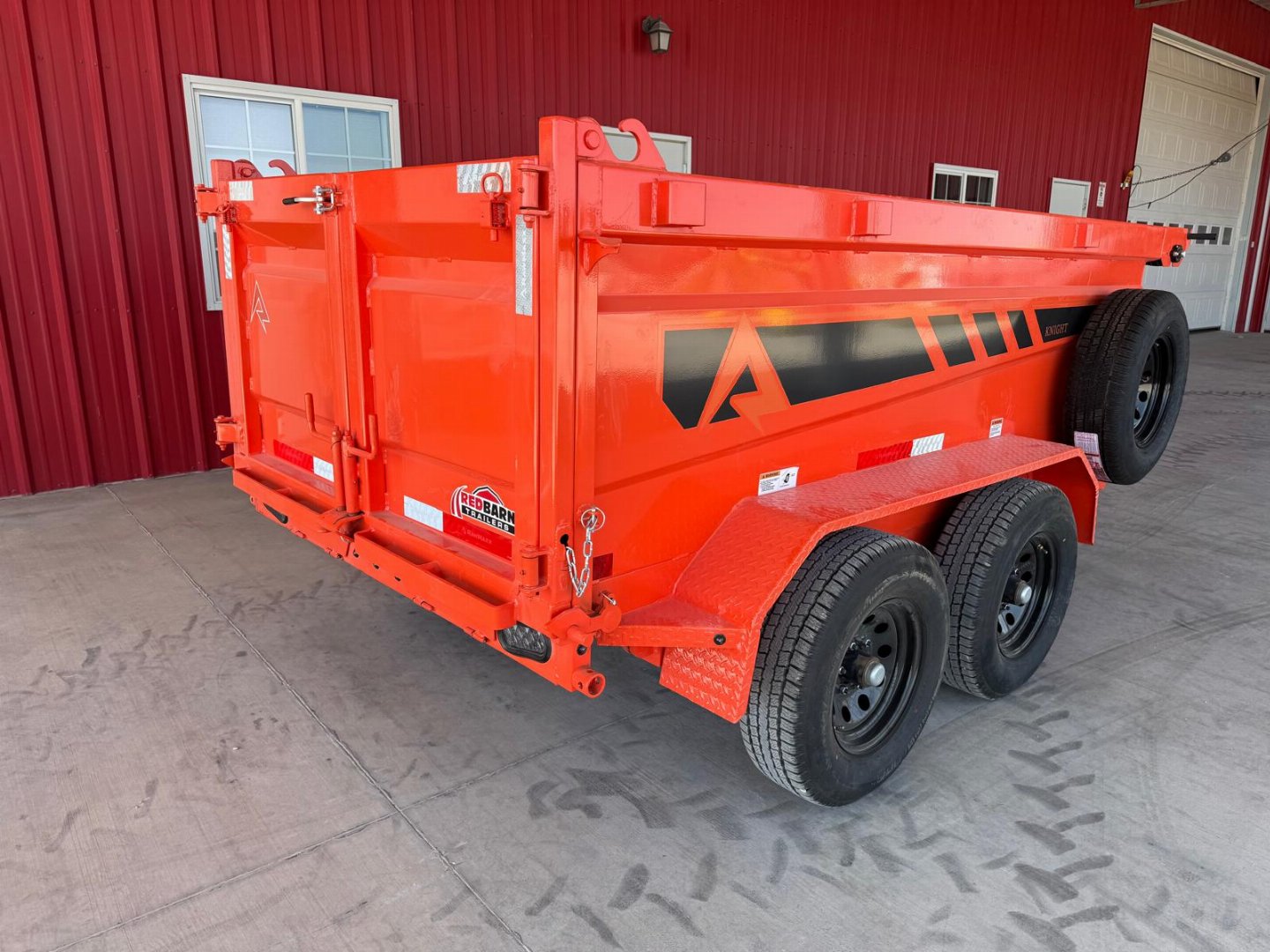New 2025 RawMaxx SDX 5X10 TANDEM AXLE 10K DUMP TRAILER Dump Trailer