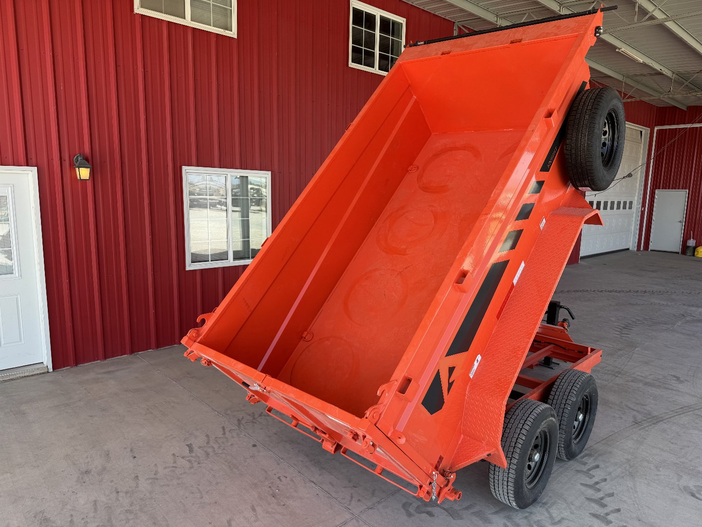 New 2025 RawMaxx SDX 5X10 TANDEM AXLE 10K DUMP TRAILER Dump Trailer