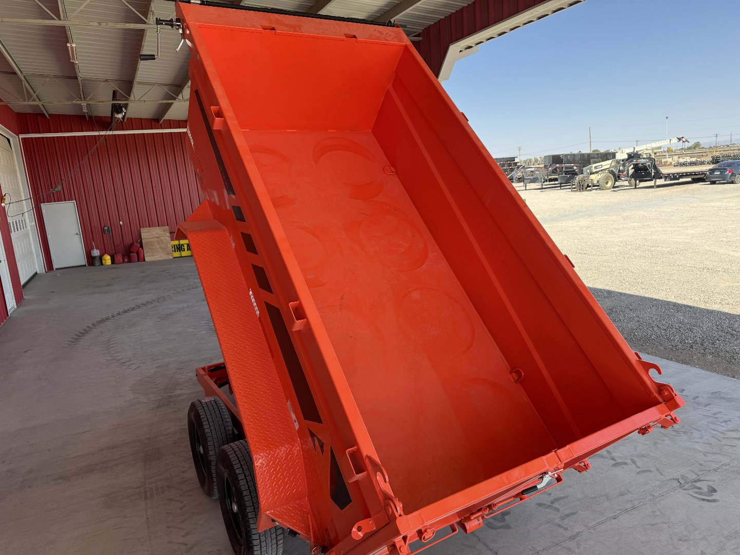 New 2025 RawMaxx SDX 5X10 TANDEM AXLE 10K DUMP TRAILER Dump Trailer