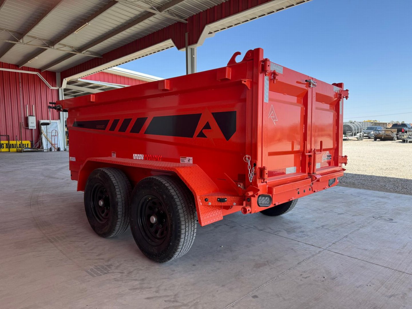 New 2025 RawMaxx SDX 5X10 TANDEM AXLE 10K DUMP TRAILER Dump Trailer