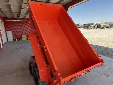 New 2025 RawMaxx SDX 5X10 TANDEM AXLE 10K DUMP TRAILER Dump Trailer