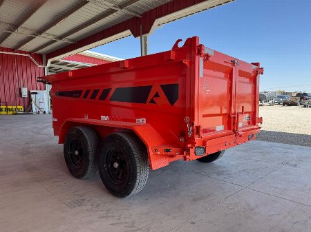 New 2025 RawMaxx SDX 5X10 TANDEM AXLE 10K DUMP TRAILER Dump Trailer