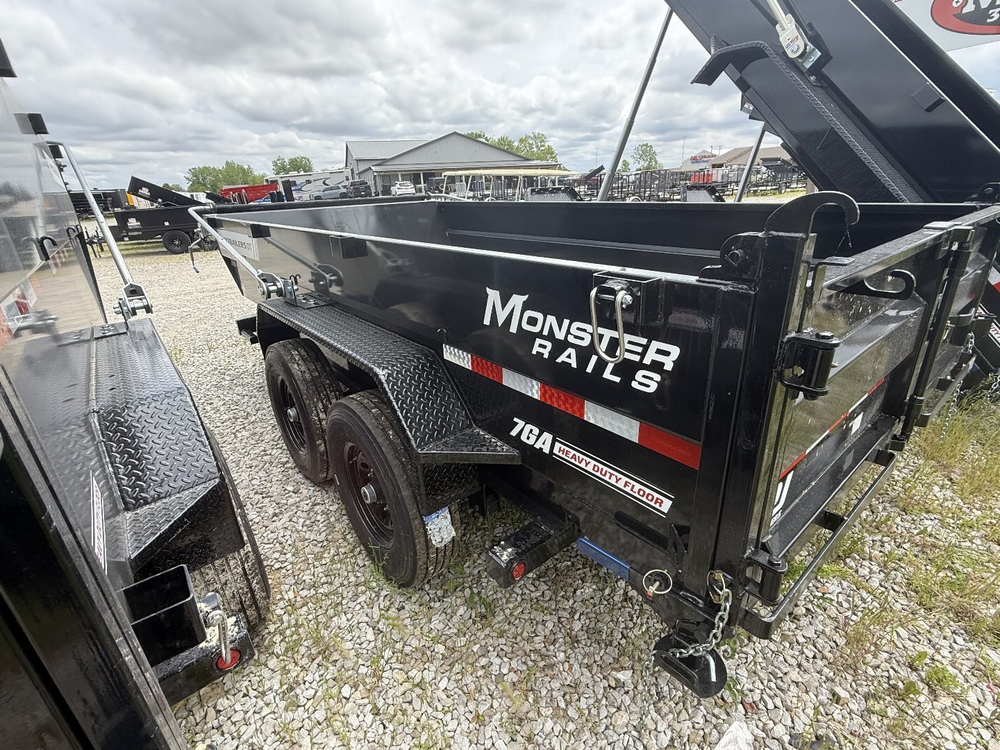 New 2026 PJ Trailers DT142 Dump Trailer 83X14 VOYAGER TA TELESCOPIC (GVW:14000) BLACK