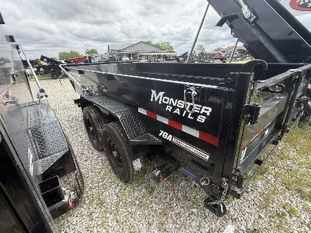 New 2026 PJ Trailers DT142 Dump Trailer 83X14 VOYAGER TA TELESCOPIC (GVW:14000) BLACK