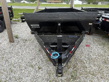 New 2026 PJ Trailers DT142 Dump Trailer 83X14 VOYAGER TA TELESCOPIC (GVW:14000) BLACK