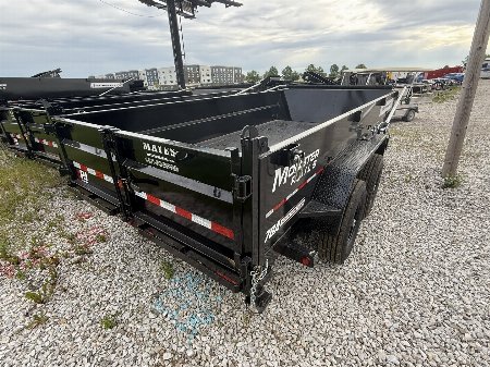 New 2026 PJ Trailers DT142 Dump Trailer 83X14 VOYAGER TA TELESCOPIC (GVW:14000) BLACK