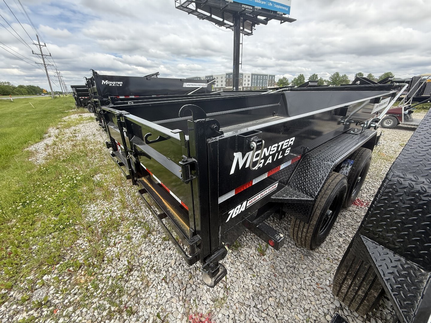 New 2026 PJ Trailers DT142 Dump Trailer 83X14 VOYAGER TA TELESCOPIC (GVW:14000) BLACK