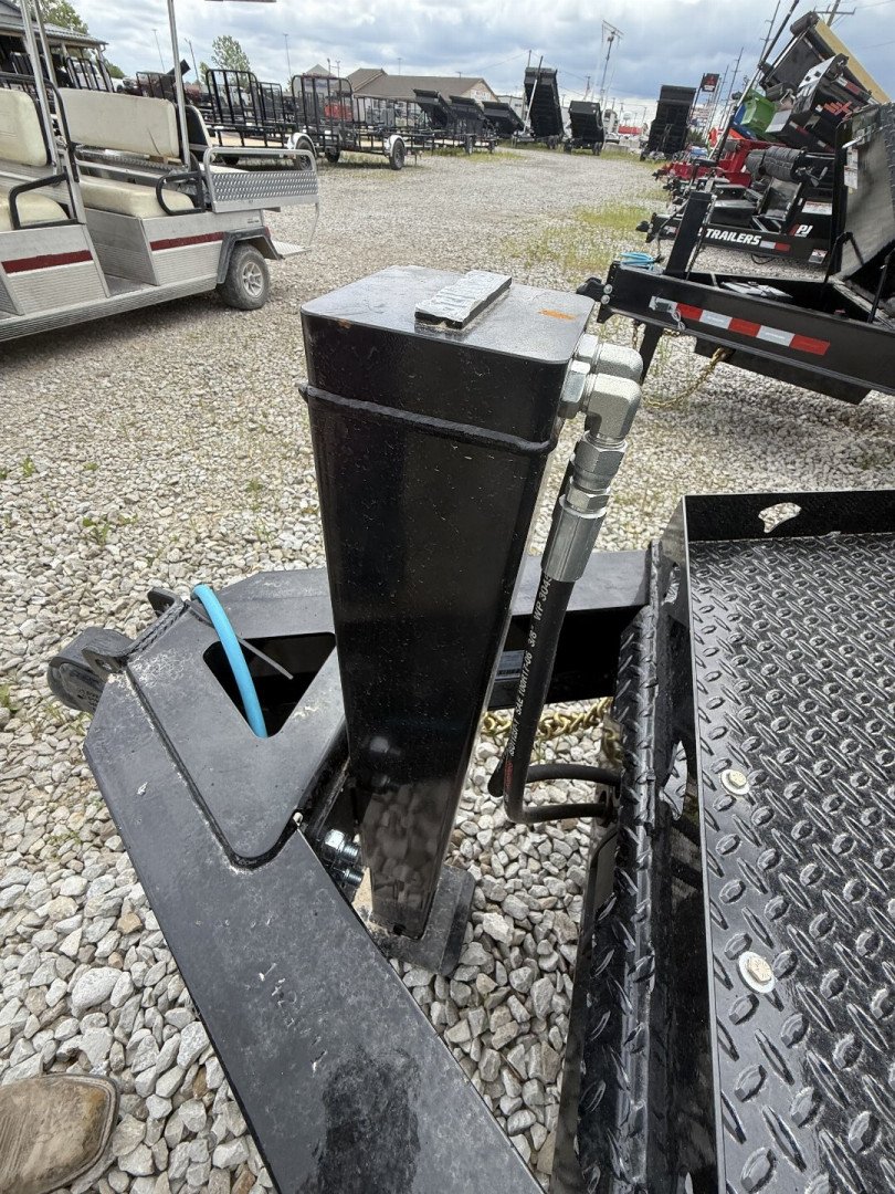 New 2026 PJ Trailers DT142 Dump Trailer 83X14 VOYAGER TA TELESCOPIC (GVW:14000) BLACK