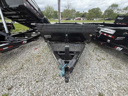 New 2026 PJ Trailers DT142 Dump Trailer 83X14 VOYAGER TA TELESCOPIC (GVW:14000) BLACK