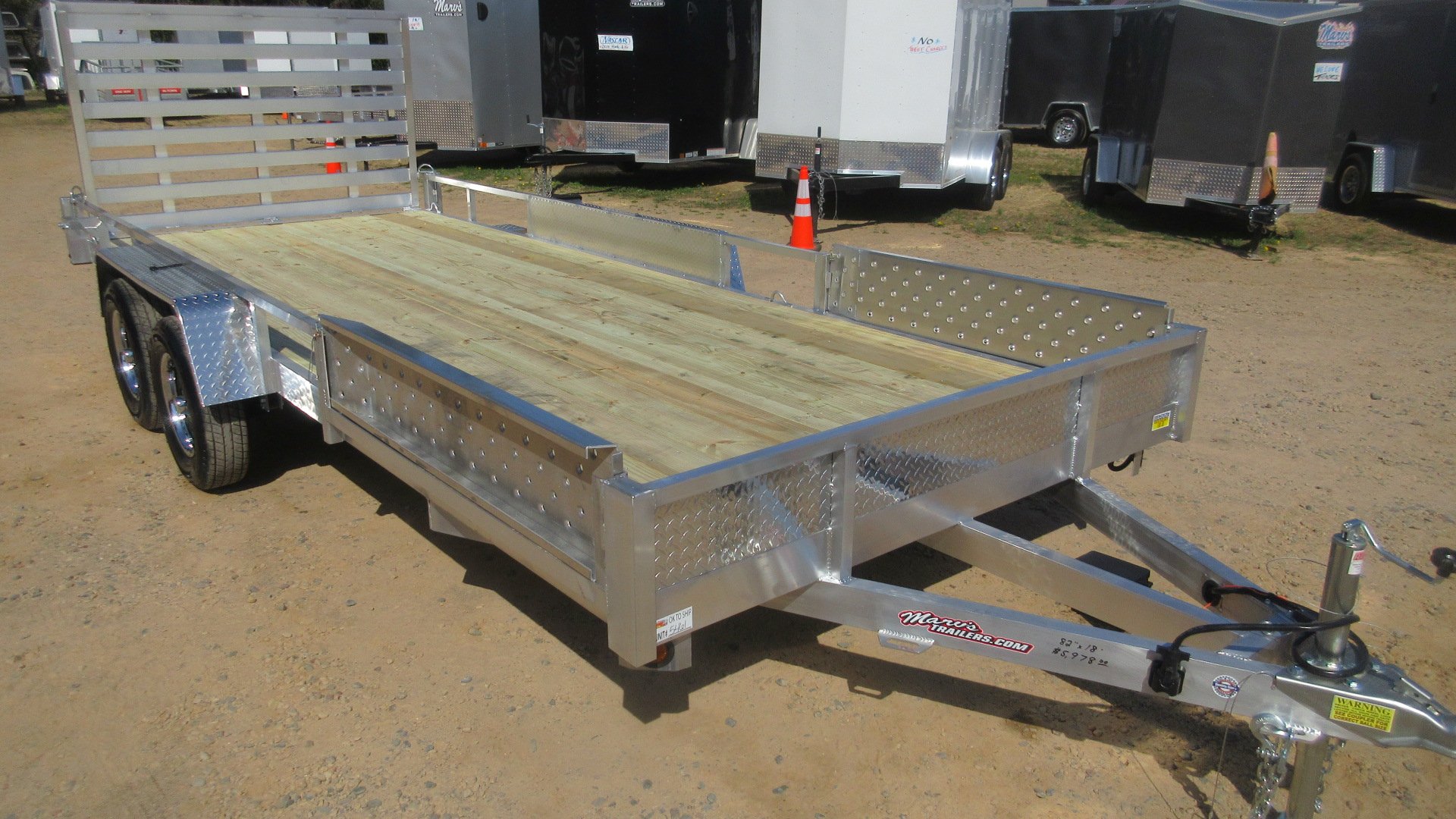 New 2026 Quality Steel and Aluminum Simplicity Utility Trailer