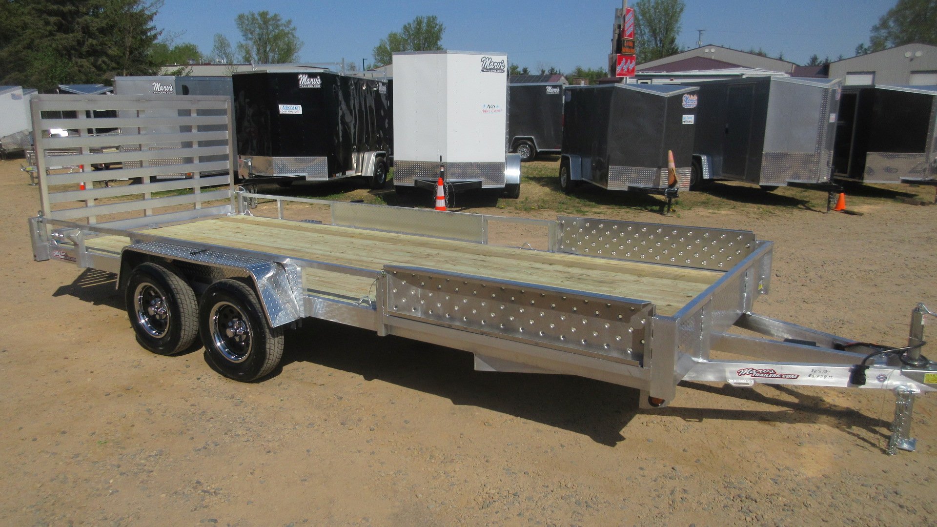 New 2026 Quality Steel and Aluminum Simplicity Utility Trailer