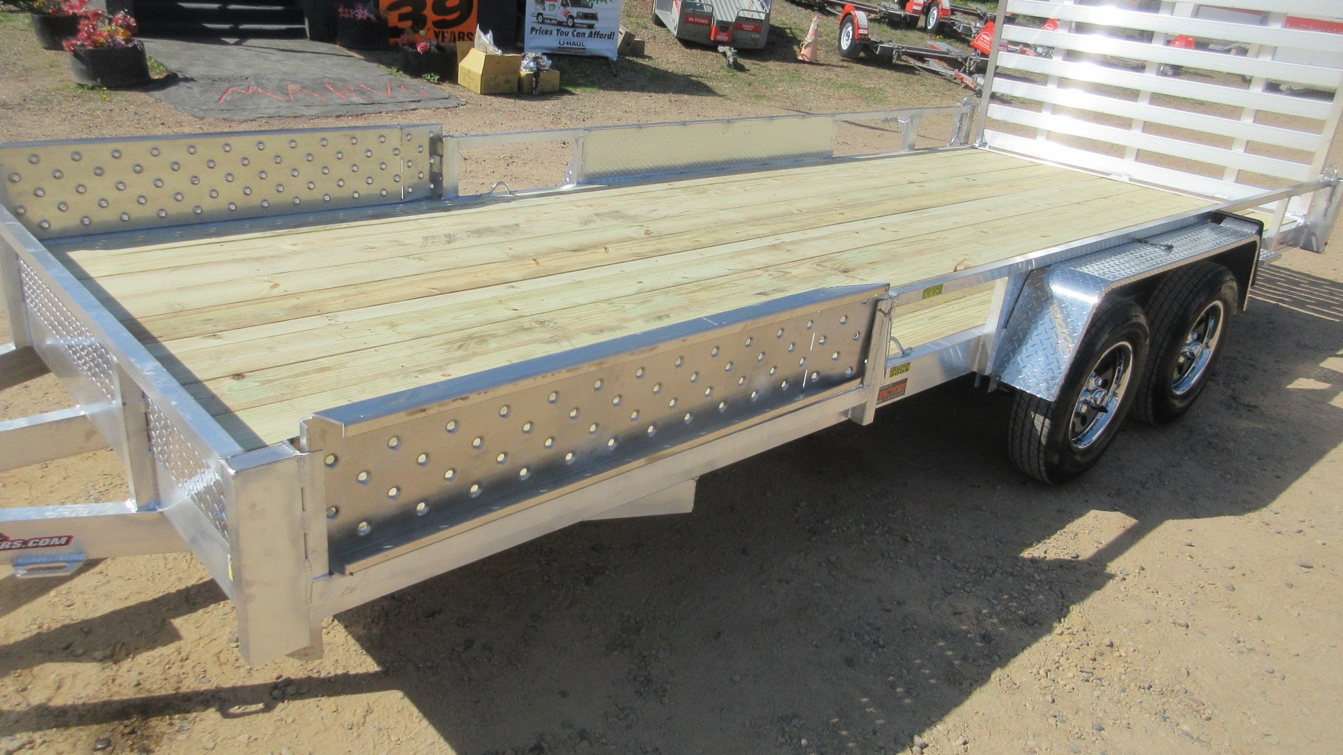 New 2026 Quality Steel and Aluminum Simplicity Utility Trailer