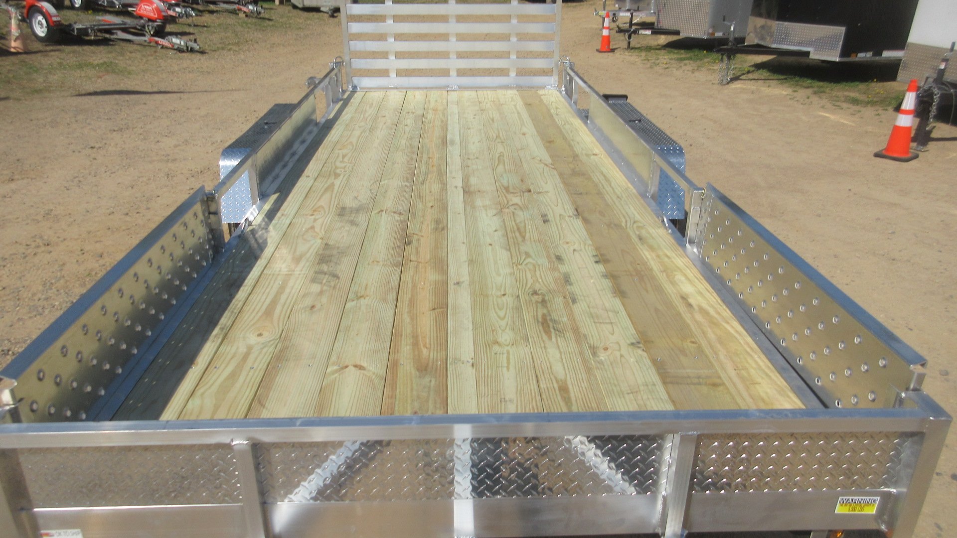New 2026 Quality Steel and Aluminum Simplicity Utility Trailer