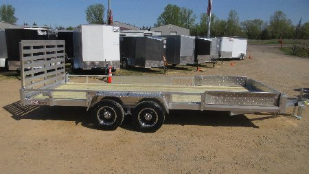 New 2026 Quality Steel and Aluminum Simplicity Utility Trailer