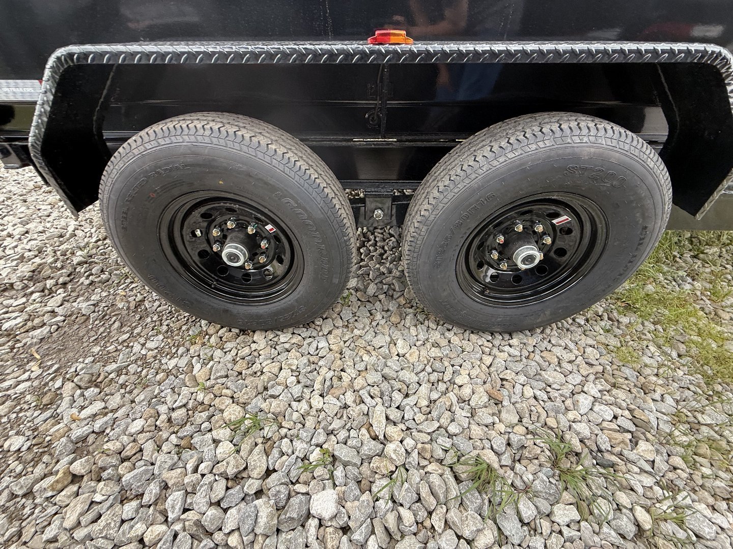New 2026 PJ Trailers D7142 Dump Trailer 83X14 TA 24" SIDES (GVW:9900) BLACK