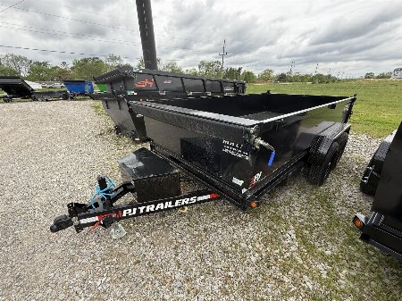 New 2026 PJ Trailers D7142 Dump Trailer 83X14 TA 24" SIDES (GVW:9900) BLACK