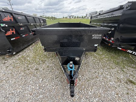 New 2026 PJ Trailers D7142 Dump Trailer 83X14 TA 24" SIDES (GVW:9900) BLACK