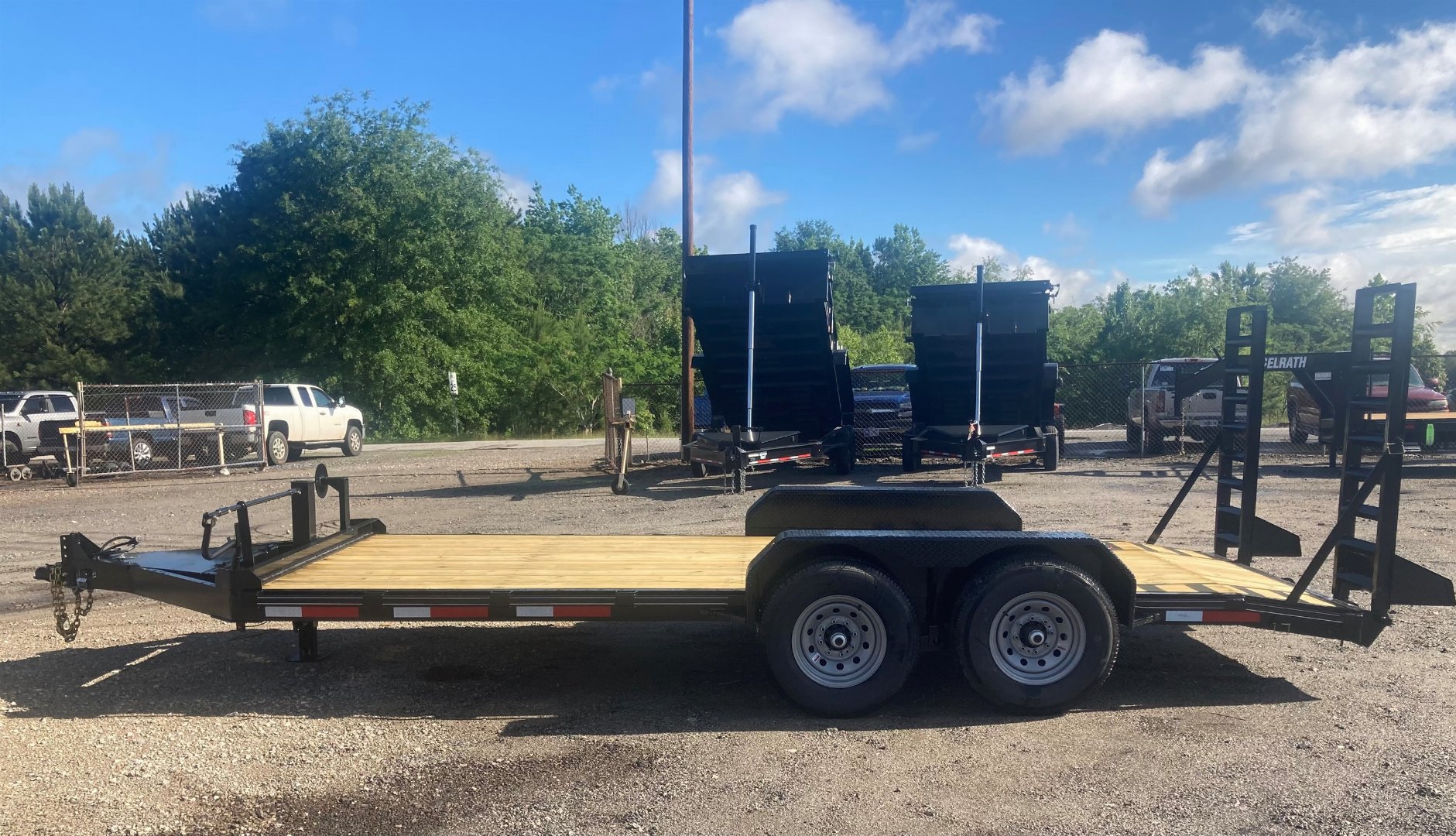 New 2025 McElrath Trailers 718bc7t Equipment Trailer