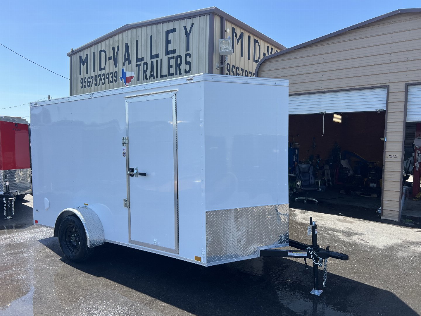 New 2025 Stallion Manufacturing LLC 6X12 SA Cargo / Enclosed Trailer
