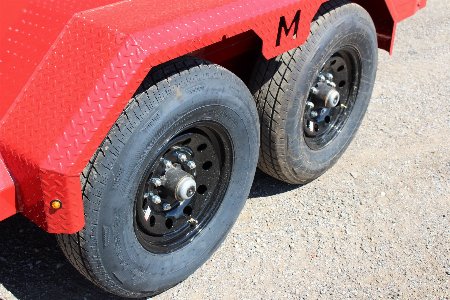 New 2025 Moritz 6' 10" x 14' Heavy Commercial DLH Series Dump Trailer - 14000# GVW