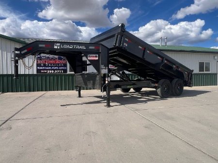 New 2025 Load Trail 83 X16' GN Low-Pro D Dump Trailer